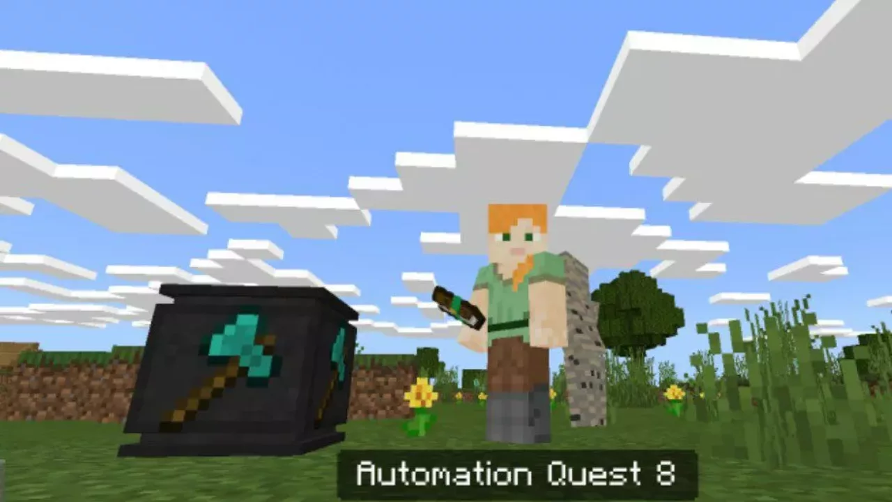 Automation from Quizzes Mod for Minecraft PE
