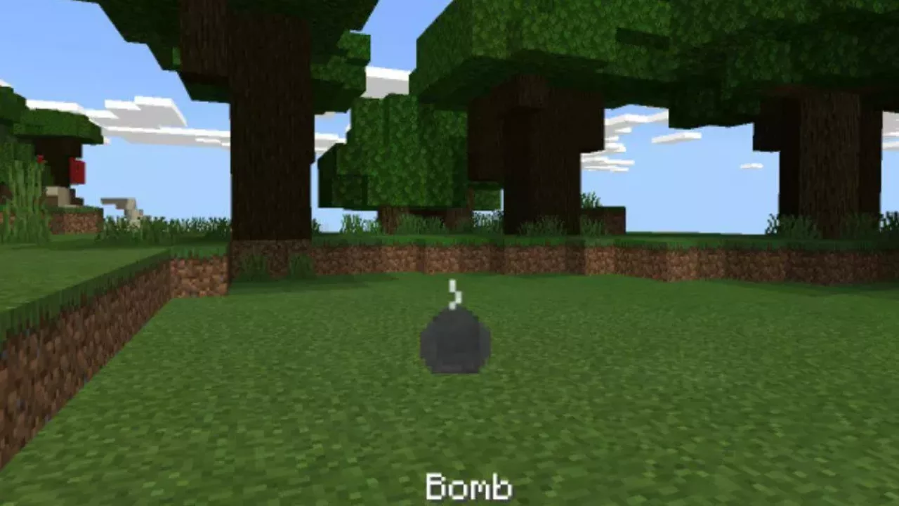 Bomb from Mob Trap Mod for Minecraft PE