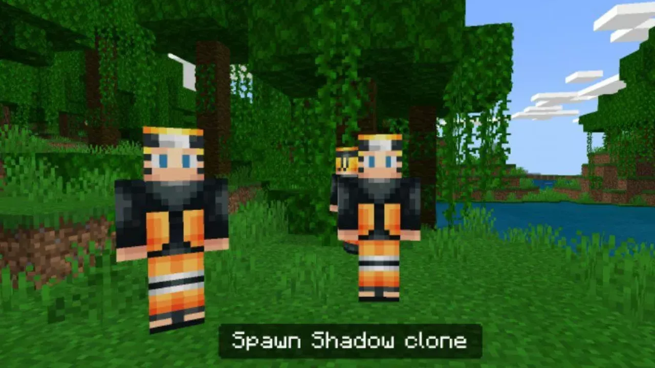 Characters from Anime Weapon Mod for Minecraft PE
