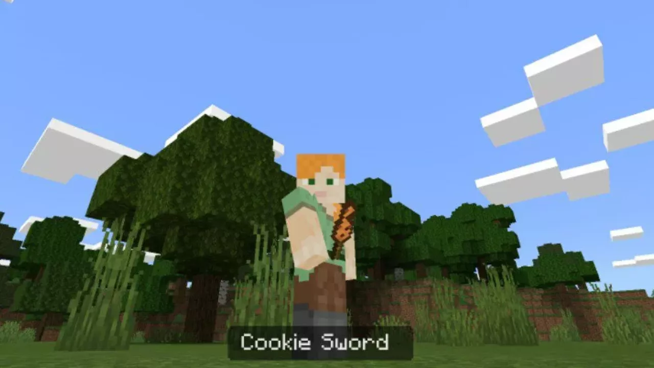 Cookie from Sword Cake Mod for Minecraft PE