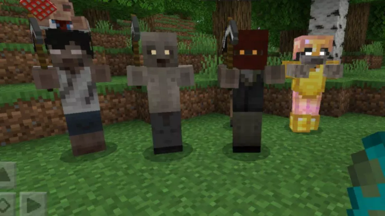Dangerous Creatures from Mob Invasion Mod for Minecraft PE