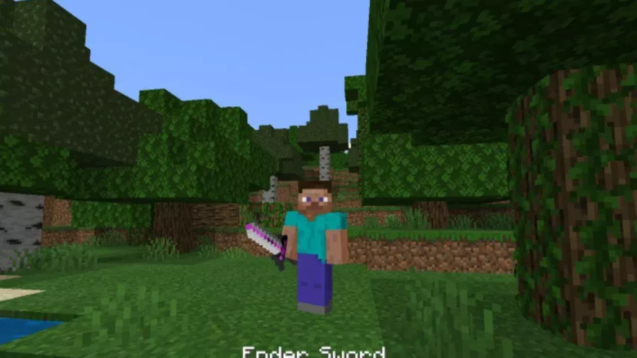 Ender from Sword Recipe Mod for Minecraft PE