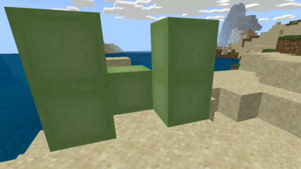 Green from Mob Elevator Mod for Minecraft PE