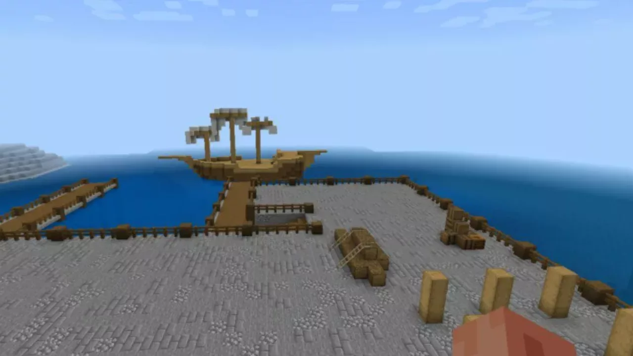 Port from Medieval Village Map for Minecraft PE