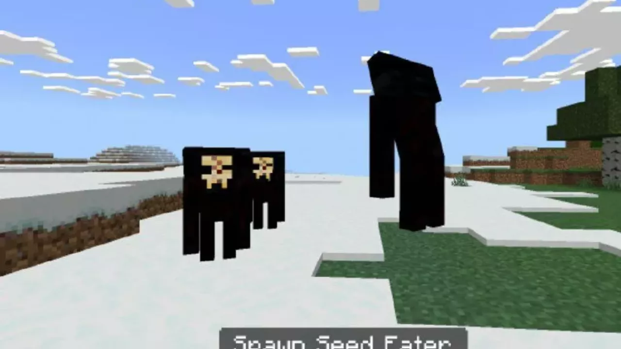Seed Eater from Scary Mob Mod for Minecraft PE