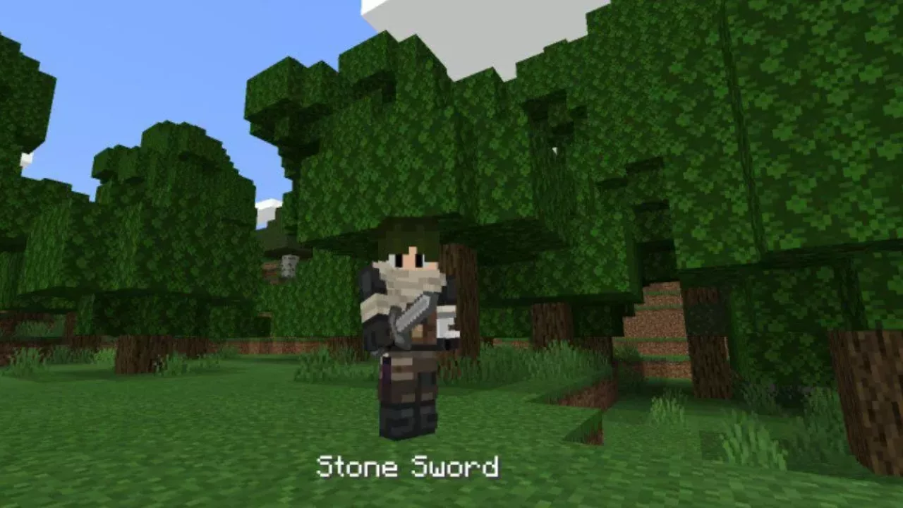 Stone from Short Sword Mod for Minecraft PE