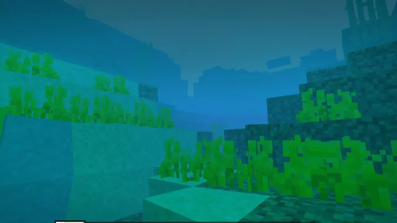 Underwater from Pisces BE Shader for Minecraft PE