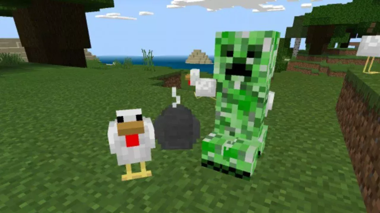 Victims from Mob Trap Mod for Minecraft PE