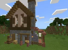 Village House Designs Map for Minecraft PE