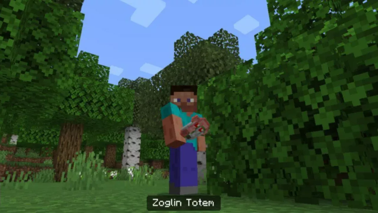 Zoglin Totem from Mob Squad Mod for Minecraft PE