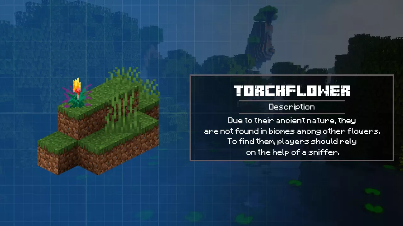 Torchflower from Minecraft PE 1.20