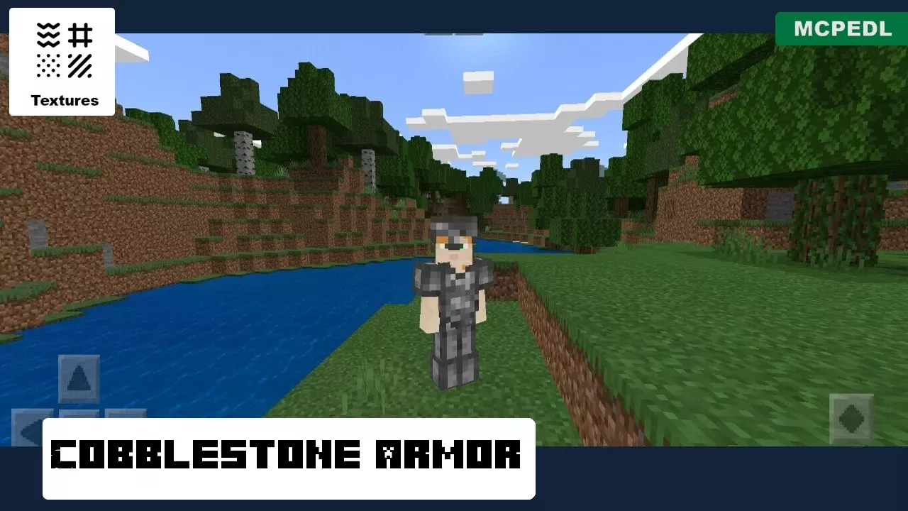 Armor from Cobblestone Texture Pack for Minecraft PE