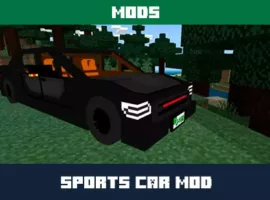 Sports Car Mod for Minecraft PE