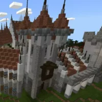 Castle Door Map for Minecraft PE