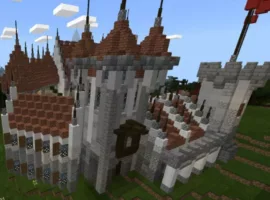 Castle Door Map for Minecraft PE