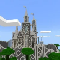 Castle Roof Map for Minecraft PE