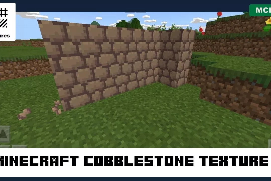 Cobblestone Texture Pack for Minecraft PE