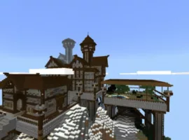 Dark Castle Map for Minecraft PE