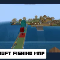 Fishing Village Map for Minecraft PE