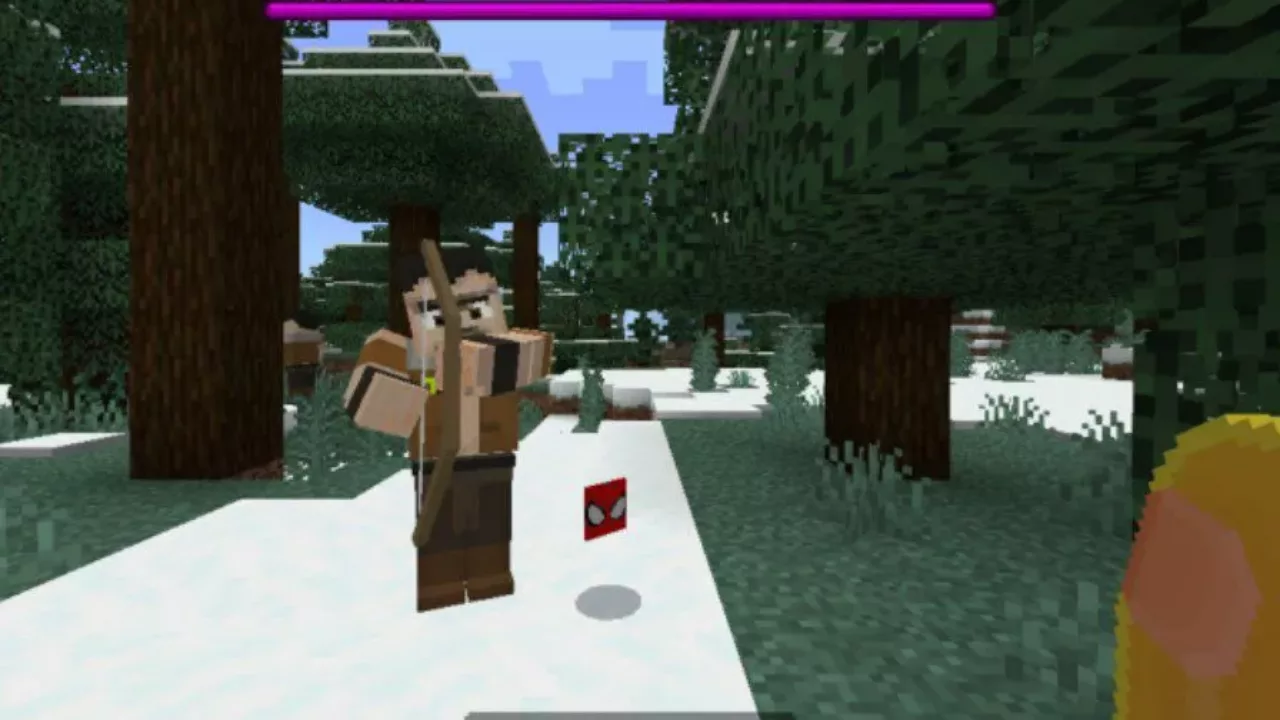 Kraven from Spiderman Mod for Minecraft PE