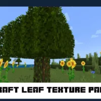 Leaf Texture Pack for Minecraft PE