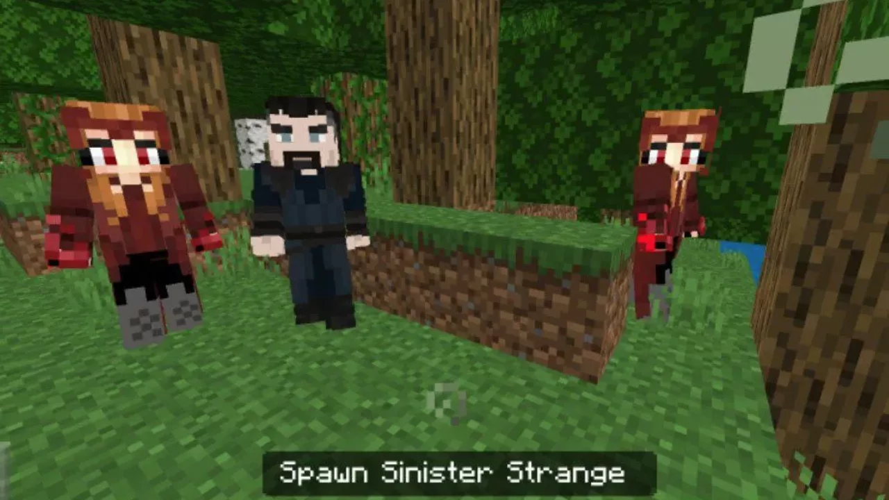 Sinister Strange from Doctor Strange Mod for Minecraft PE