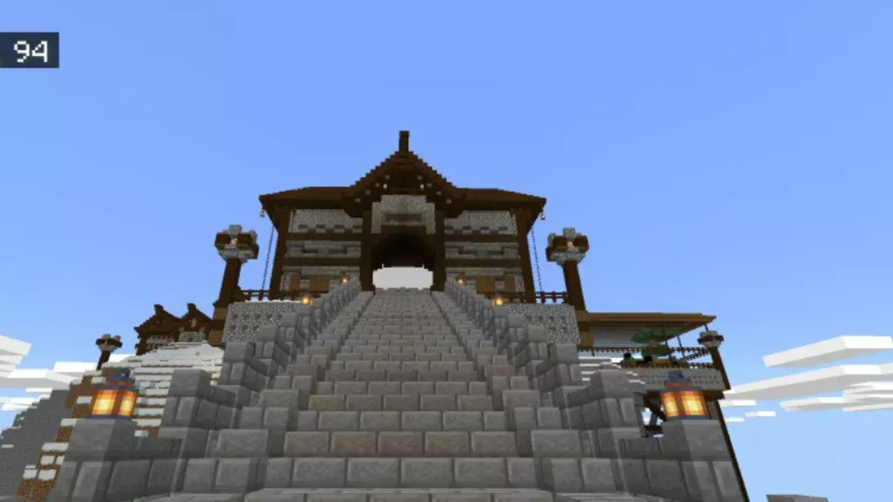 Stairs from Dark Castle Map for Minecraft PE