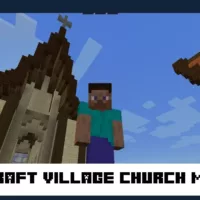 Village Church Map for Minecraft PE