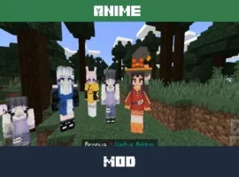 Anime Mobs Mod for Minecraft PE