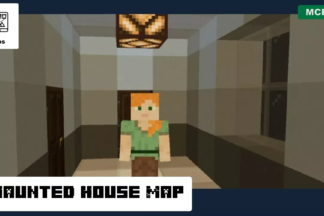Haunted House Map for Minecraft PE