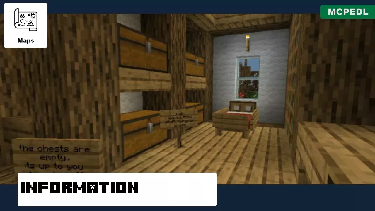 Information from Big Survival House Map for Minecraft PE