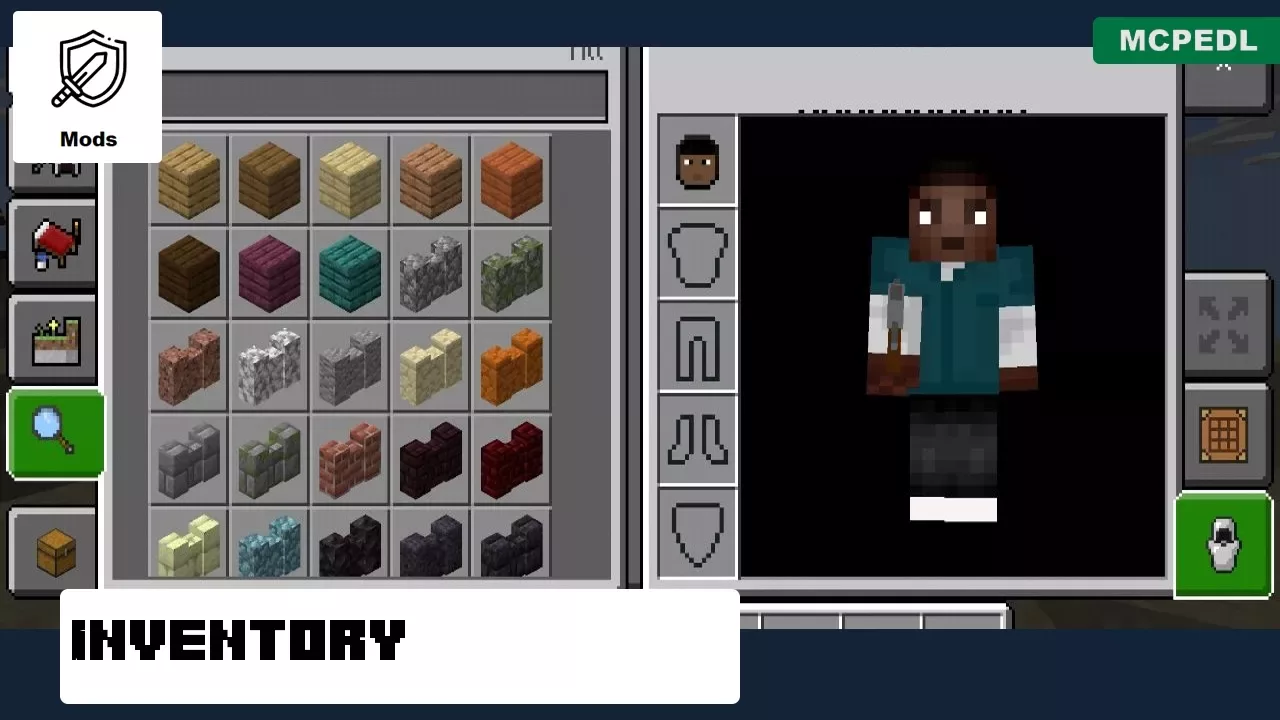 Inventory from GTA Mod for Minecraft PE