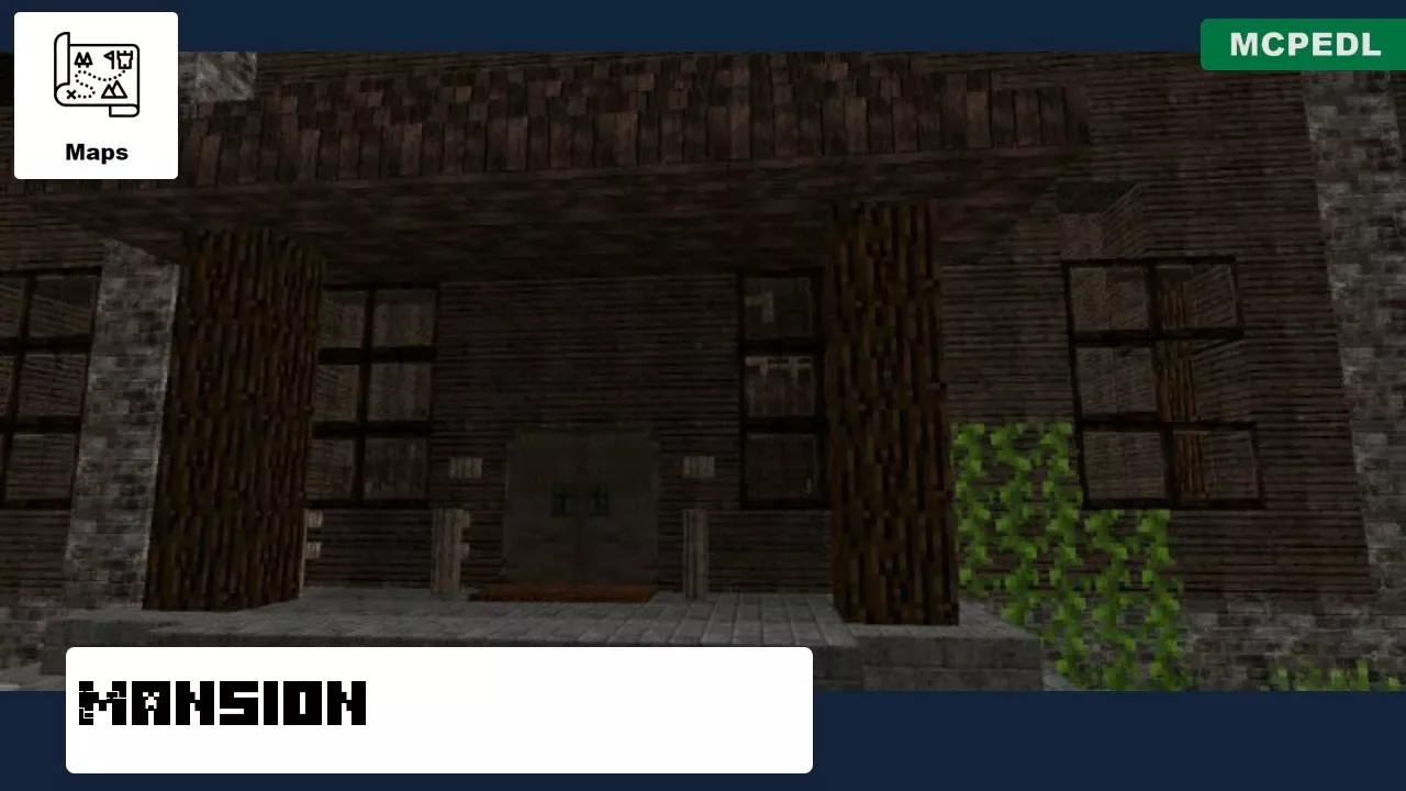 Mansion from The Orphanage Map for Minecraft PE