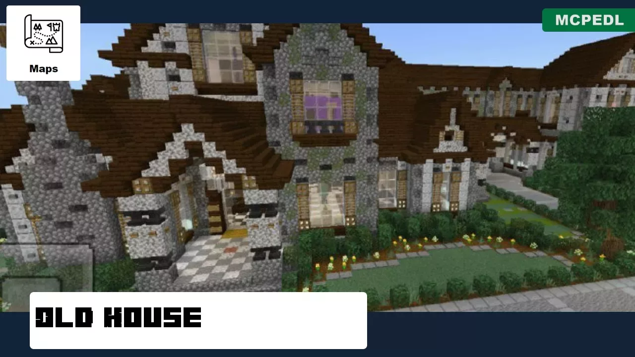 Old House from Modern Survival House Map for Minecraft PE