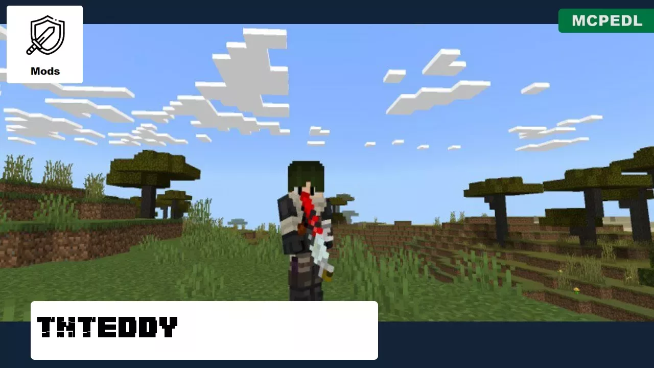 TNTeddy from Blaster Mod for Minecraft PE