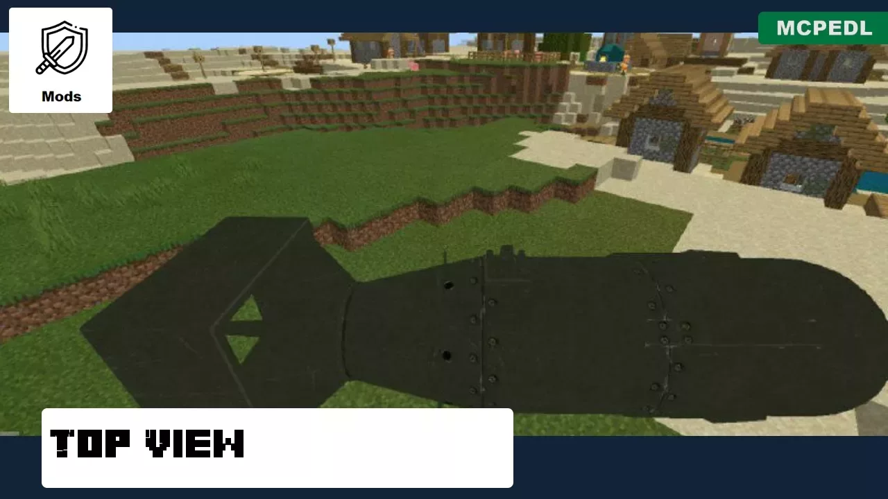 Top View from Nuke Mod for Minecraft PE
