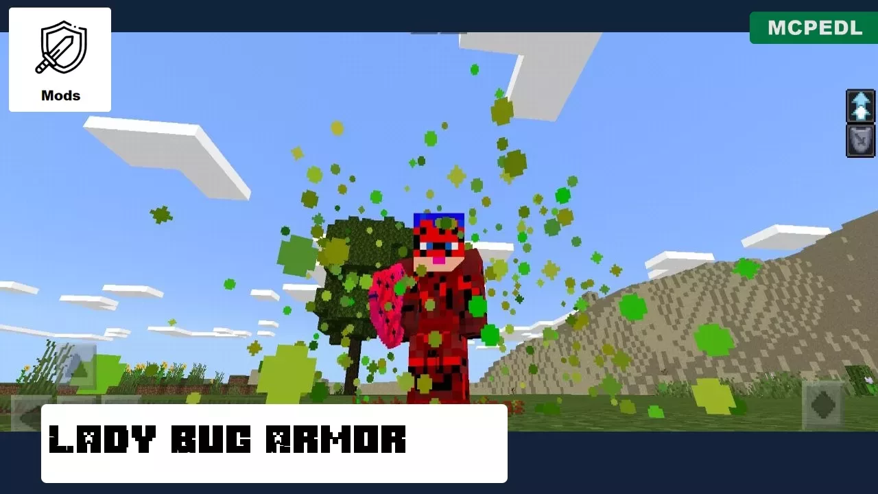 Armor from Lady Bug Mod for Minecraft PE