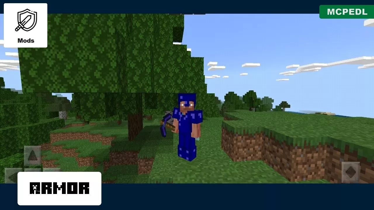 Armor from Sapphire Mod for Minecraft PE