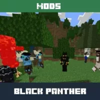 Black Panther Mod for Minecraft PE