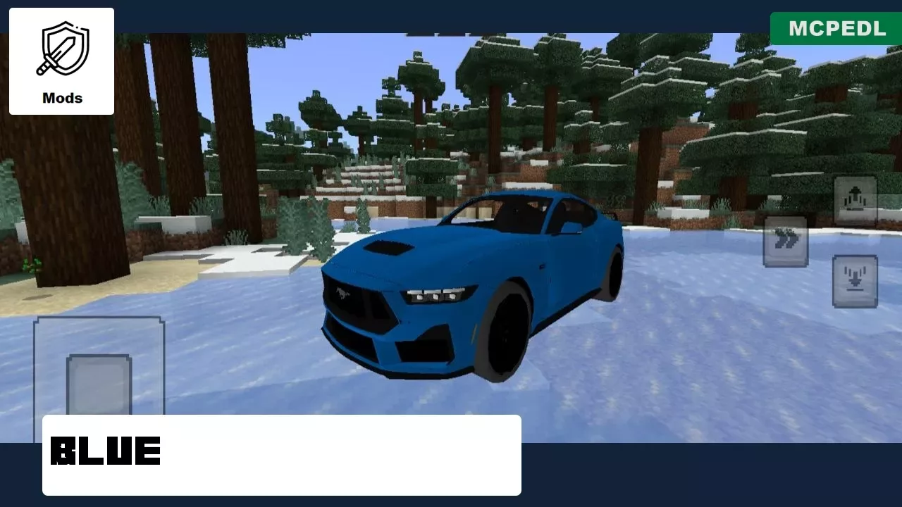Blue from Mustang Mod for Minecraft PE