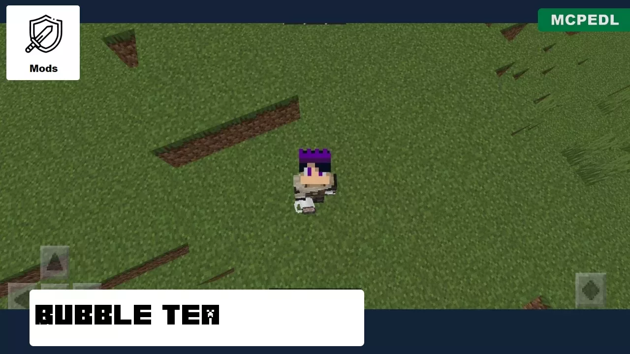 Bubble Tea from Tea Mod for Minecraft PE