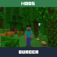 Burger Mod for Minecraft PE