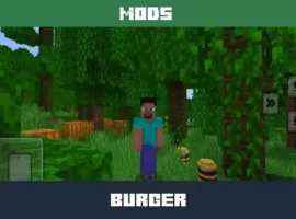 Burger Mod for Minecraft PE