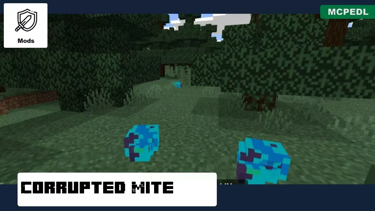 Corrupted Mite from Nether Mobs Mod for Minecraft PE