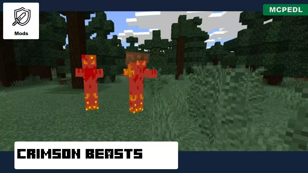 Crimson from Nether Mobs Mod for Minecraft PE