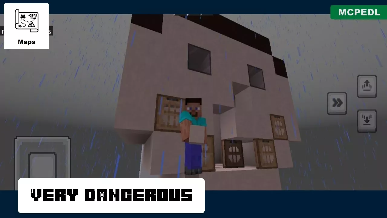 Dangerous from Skibidi Toilet Map for Minecraft PE