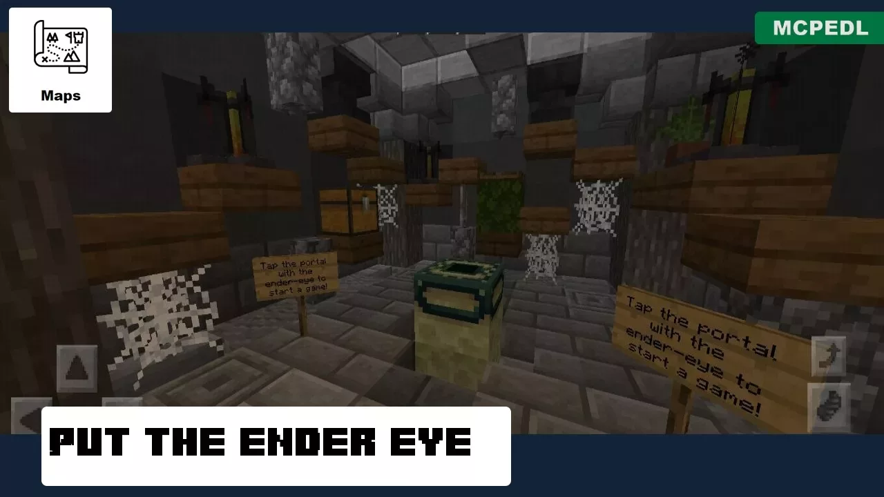 Ender Eye from Sandstone Castle Map for Minecraft PE