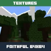 Faithful 64×64 Texture Pack for Minecraft PE