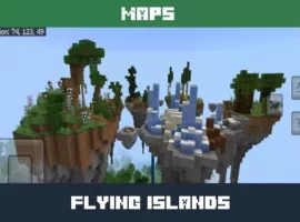 Flying Islands Map for Minecraft PE
