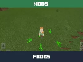 Frogs Mod for Minecraft PE